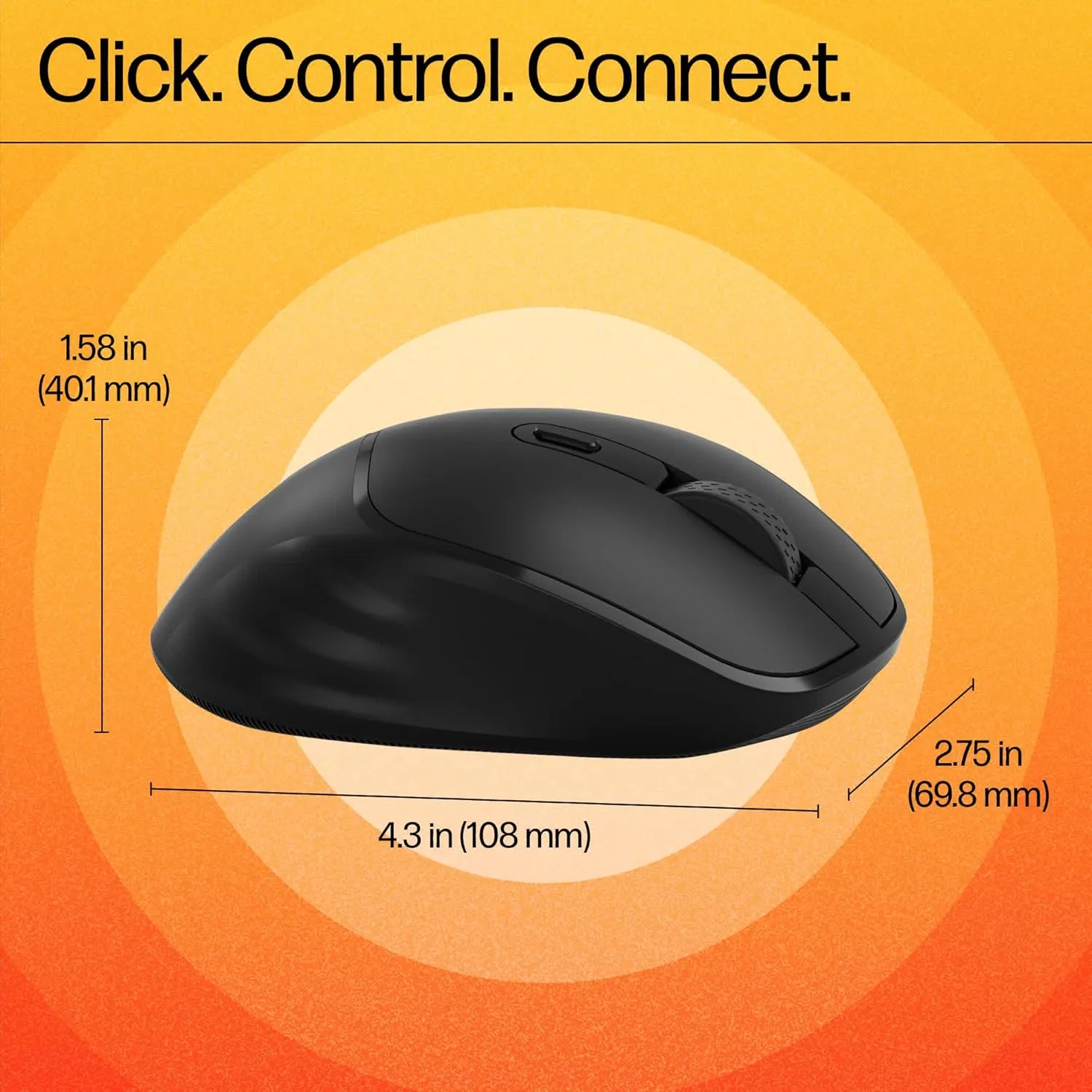 HP Wireless Mouse M120 view 4